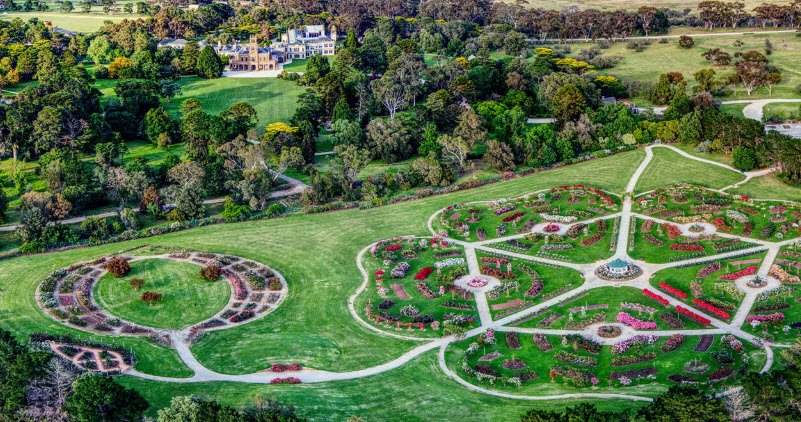 Victoria State Rose Garden, Australia